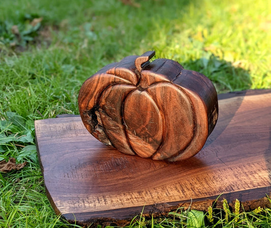 Fancy Black Walnut Pumpkin