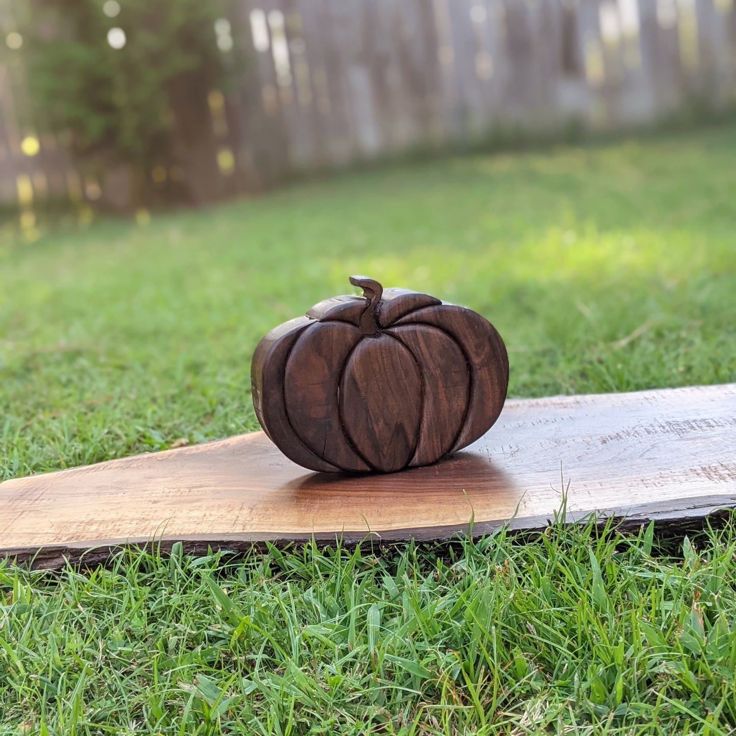 Fancy Black Walnut Pumpkin