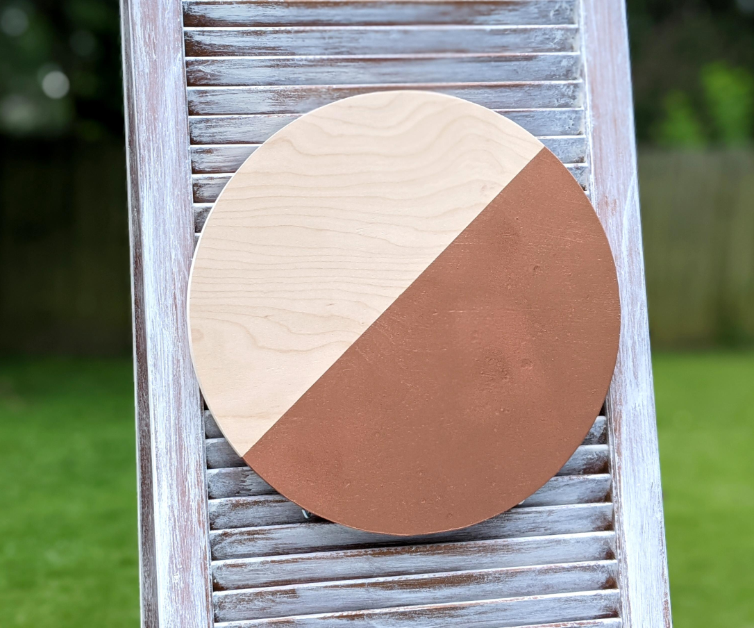 Modern half dip circles