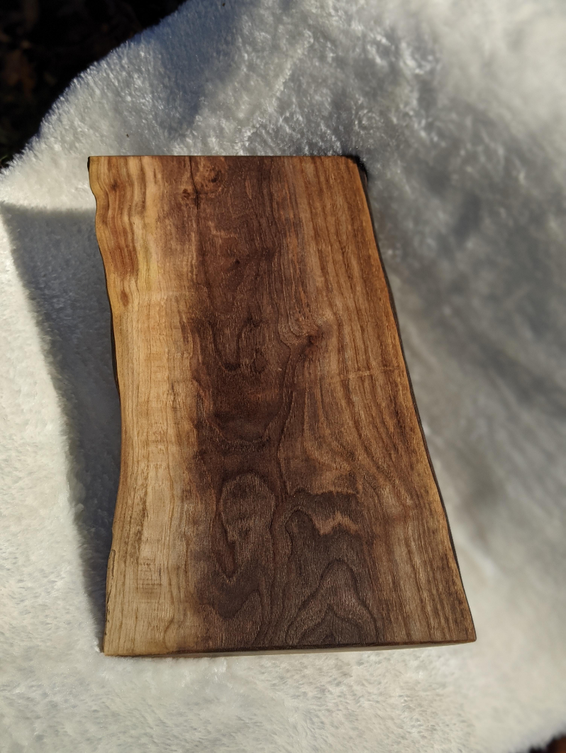 Walnut Live Edge Charcuterie Board