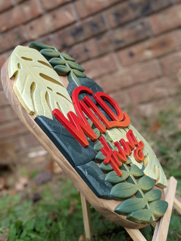 Wild Thing Wall Sign